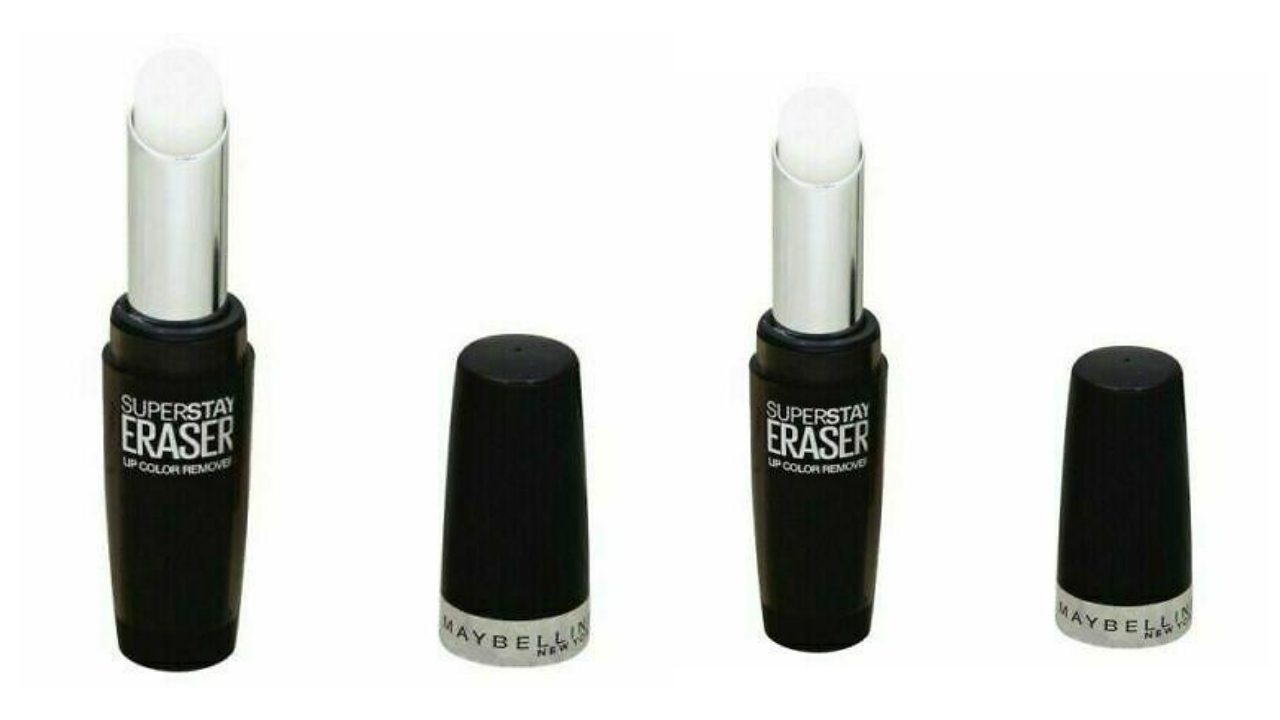I)  BEST LIPSTICK MAKEUP REMOVER SUPERSTAY ERASER LIP COLOR REMOVER MAYBELLINE NEW YORK